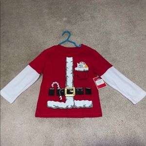 Kids Unisex Christmas Shirt 3T New